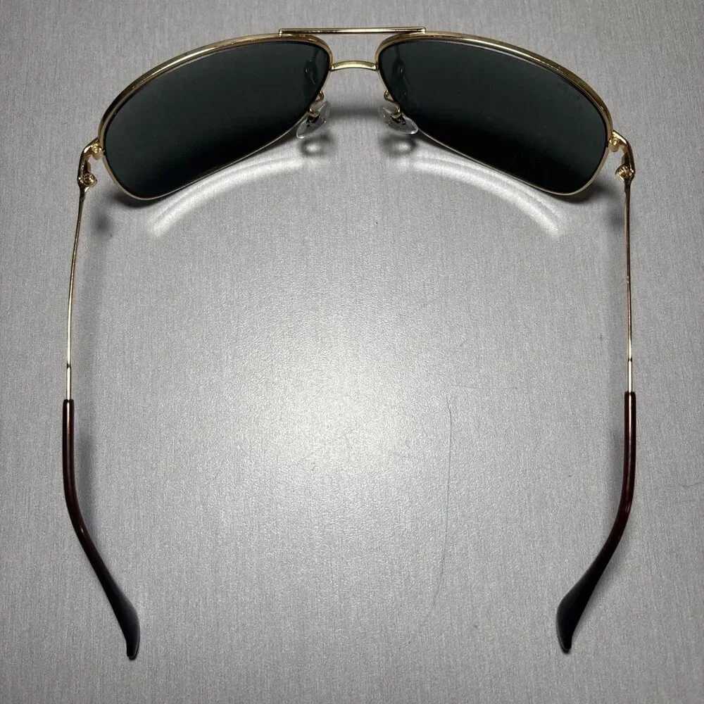 RAY-BAN Sunglasses RB 3267 001/71 64-13 Gold Aviator Shades FRAMES ONLY